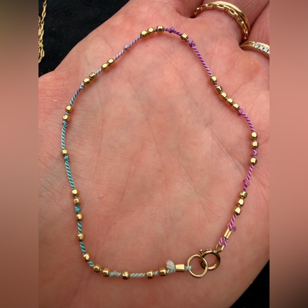 Dainty island bracelet